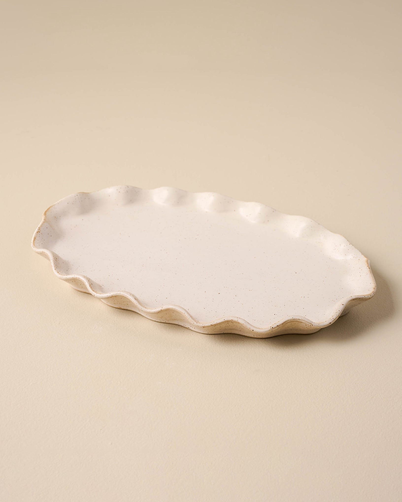Ceramic Ruffled Tray - Image 4