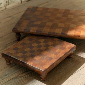Checkered Wood Riser