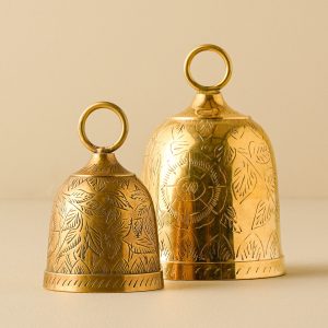 Gigi Etched Brass Bell