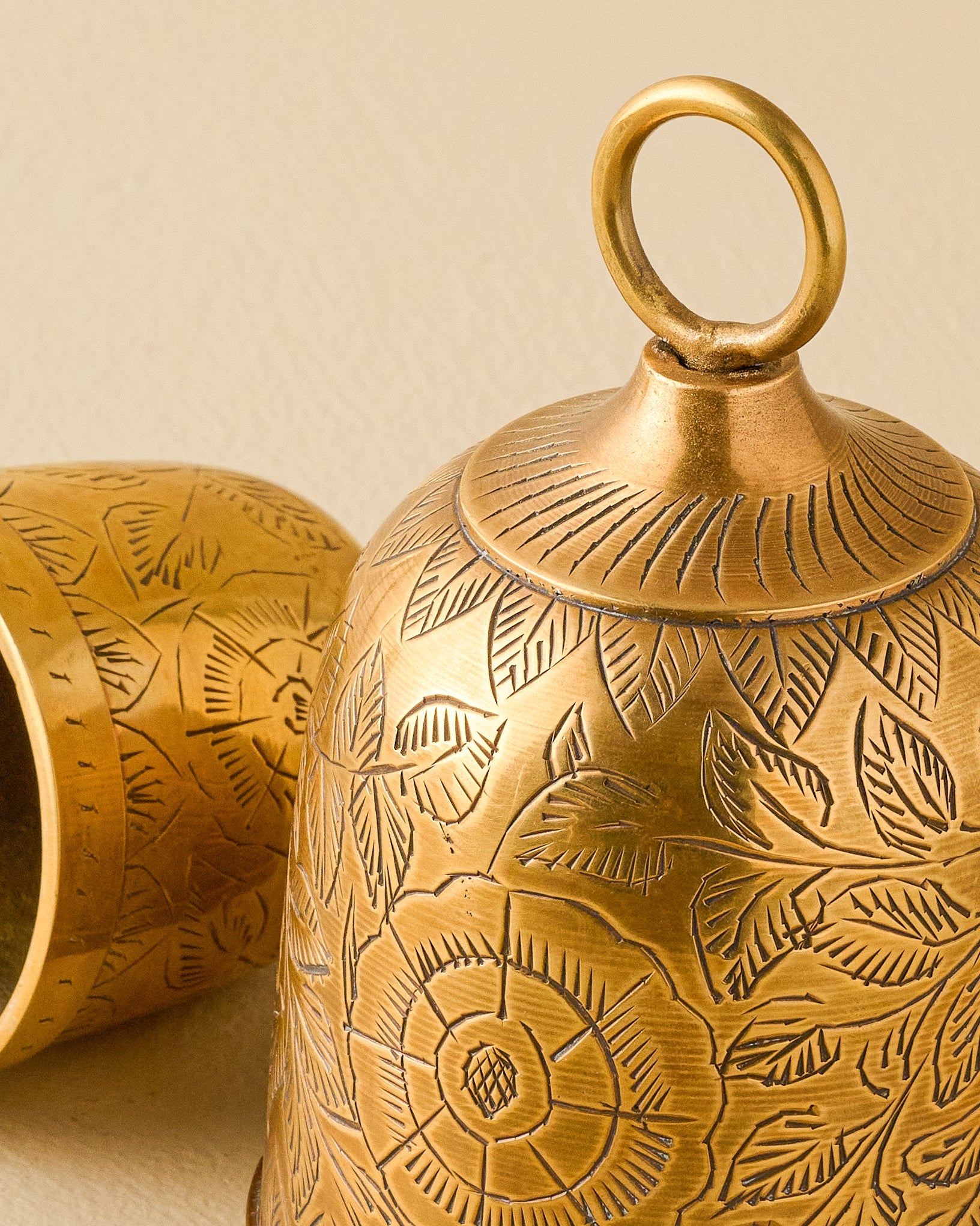 Gigi Etched Brass Bell - Image 2