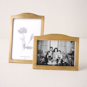 Beale Antique Brass Photo Frame