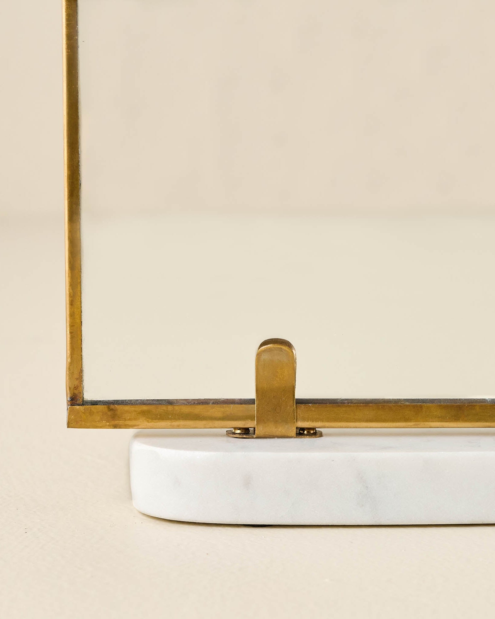 Antique Brass Bracket Photo Frame - Image 3