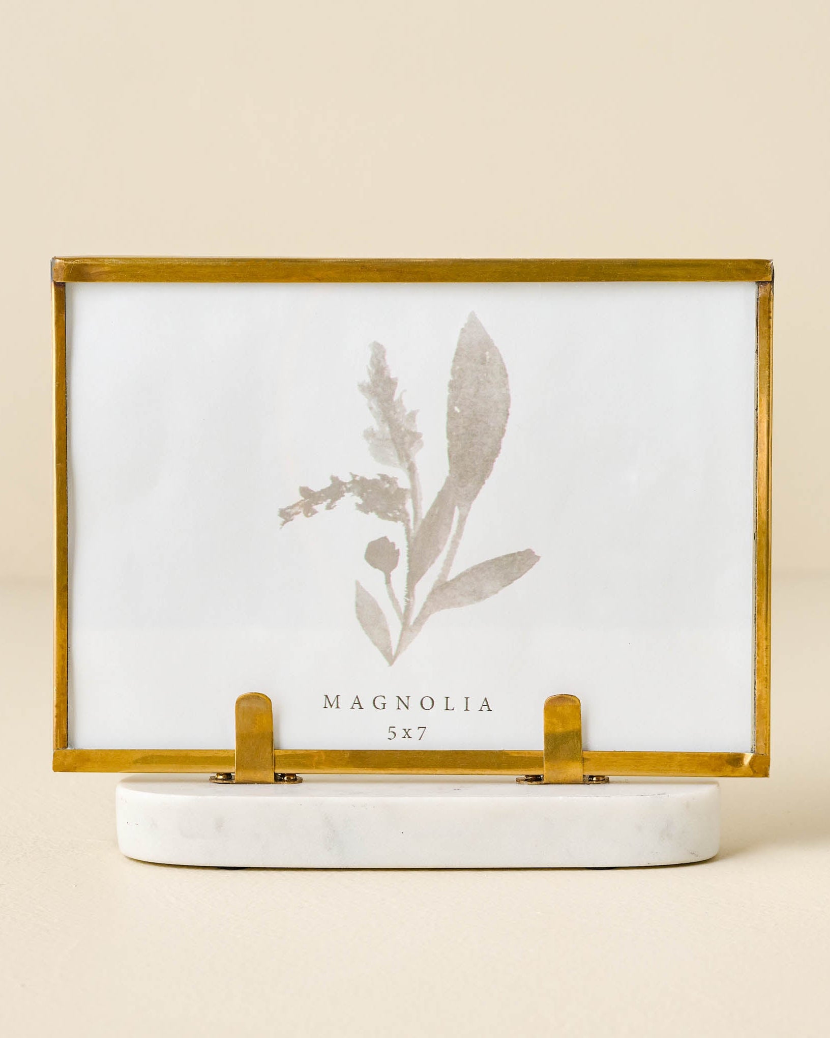 Antique Brass Bracket Photo Frame - Image 2