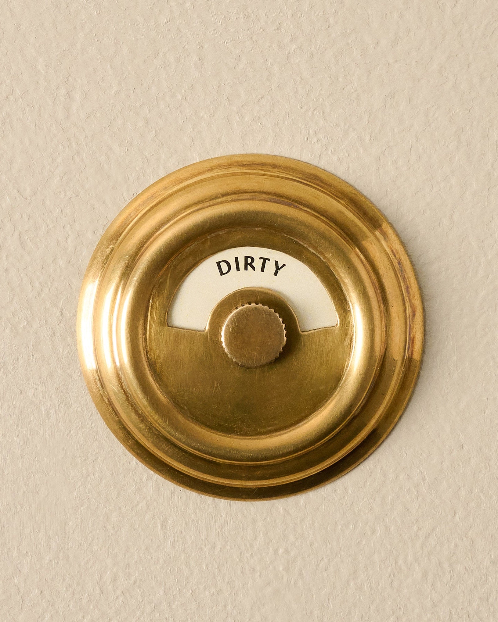 Antique Brass Dishwasher Marker - Image 2