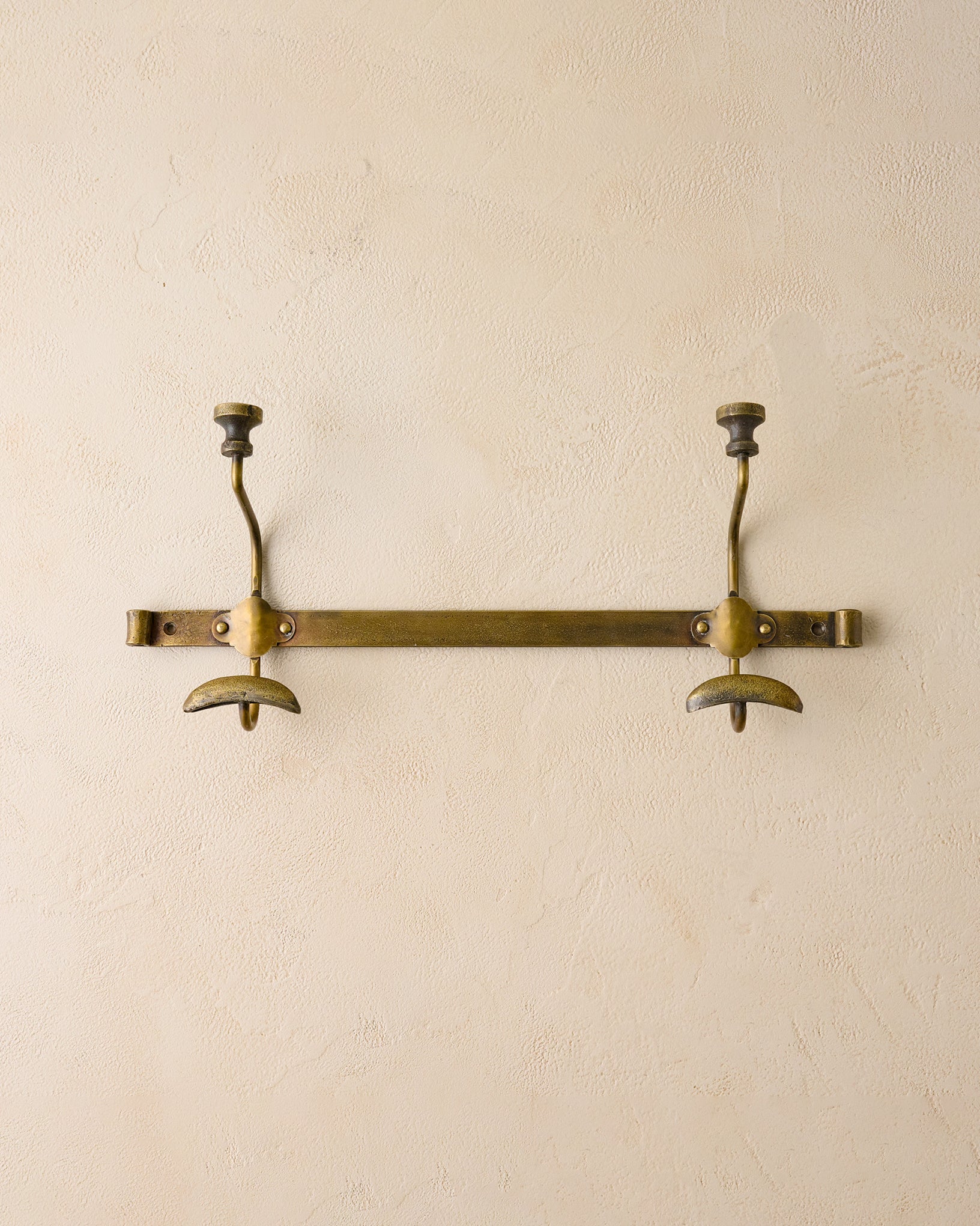 Duke Antique Brass Metal Wall Hooks - Image 6