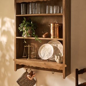 Daphne Wooden Wall Shelf