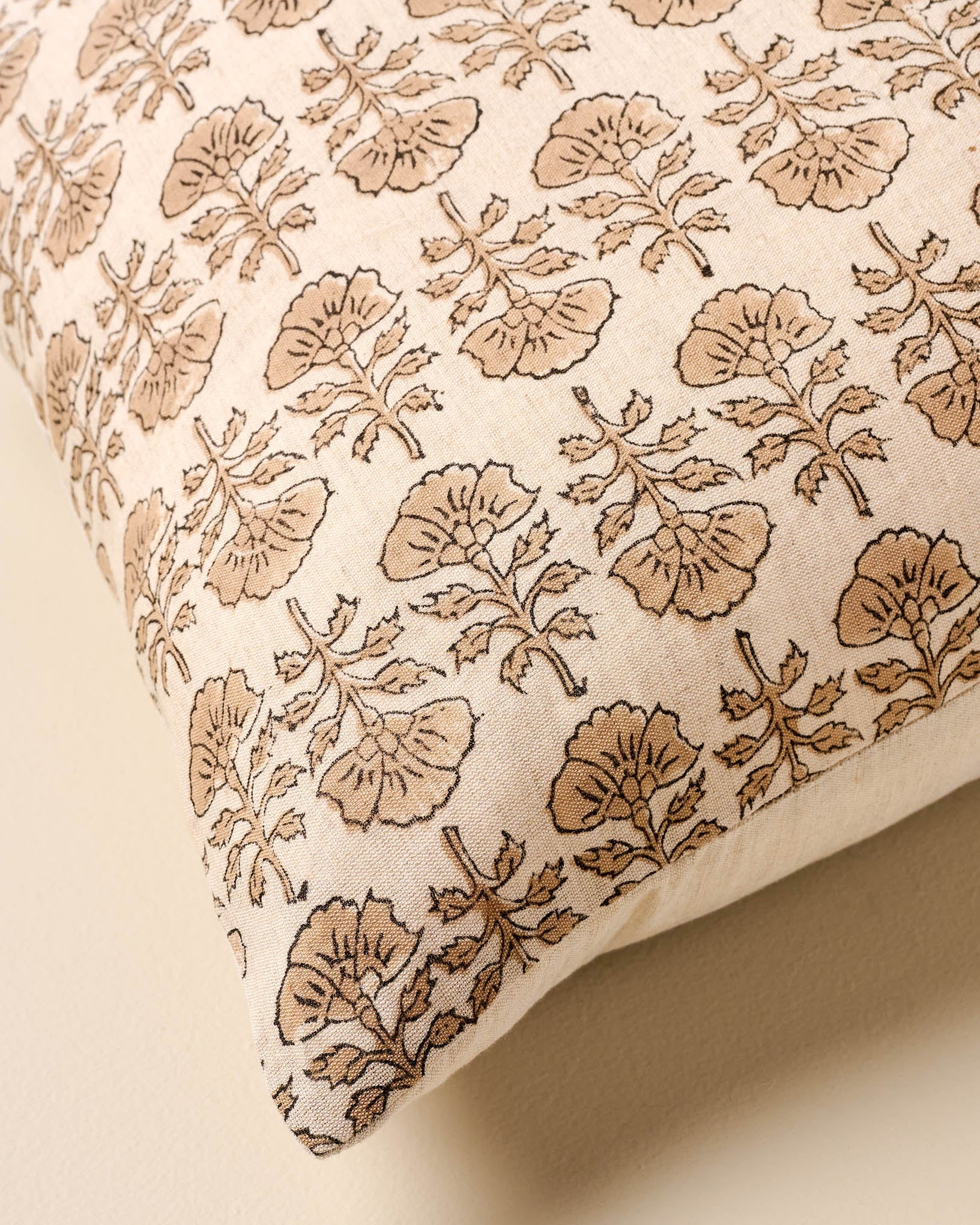 Flora Natural Large Lumbar Pillow - Image 2