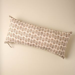 Flora Natural Large Lumbar Pillow
