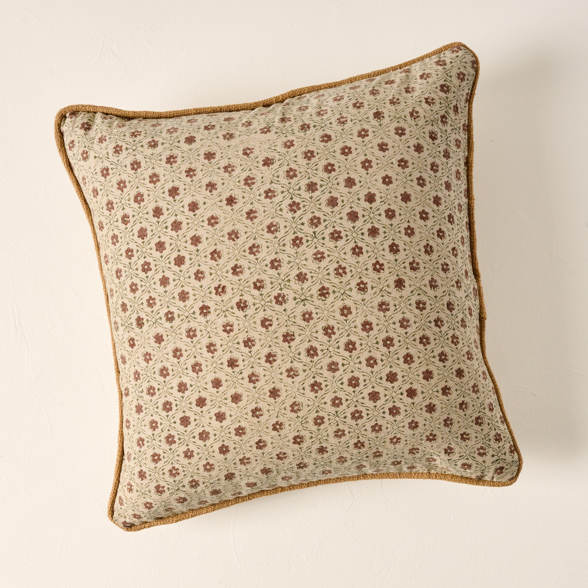 Thea Clay Block Print Pillow - Image 2