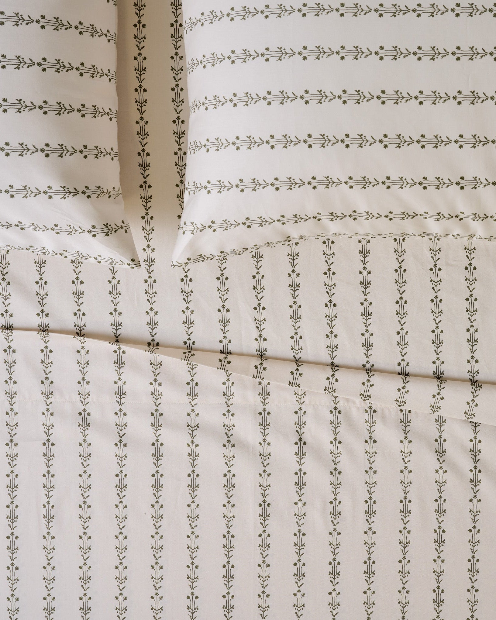 Sylvie Vine Printed Sheet Set - Image 2