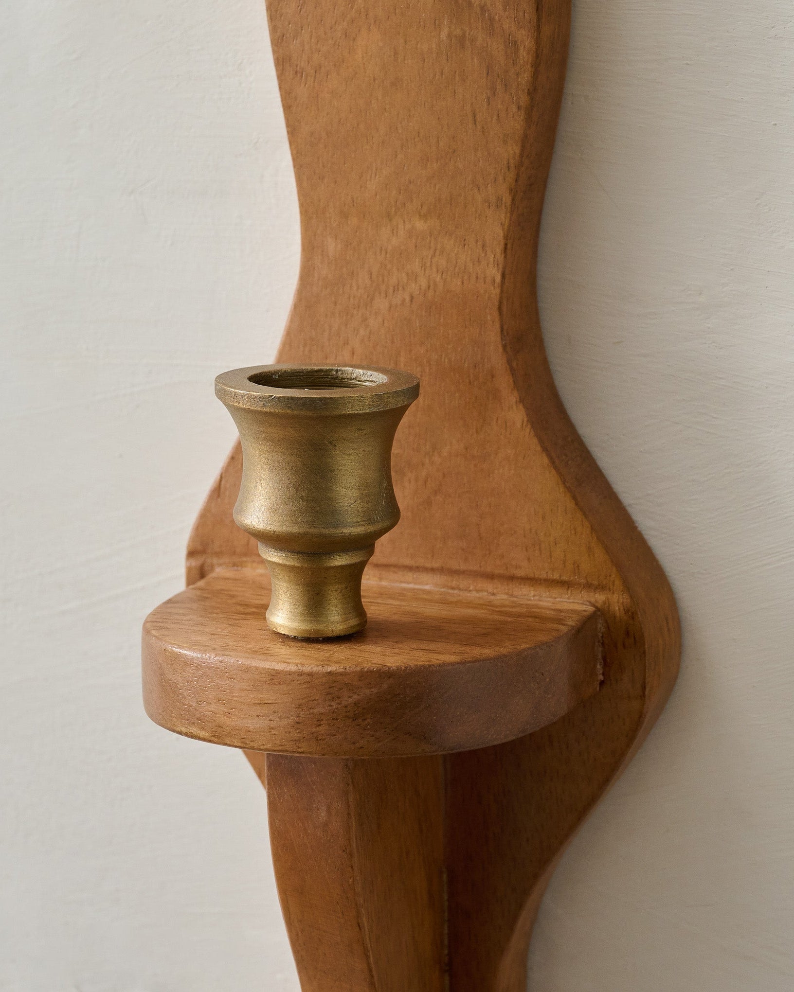 Hayes Wooden Wall Sconce. Set of Two - Image 4