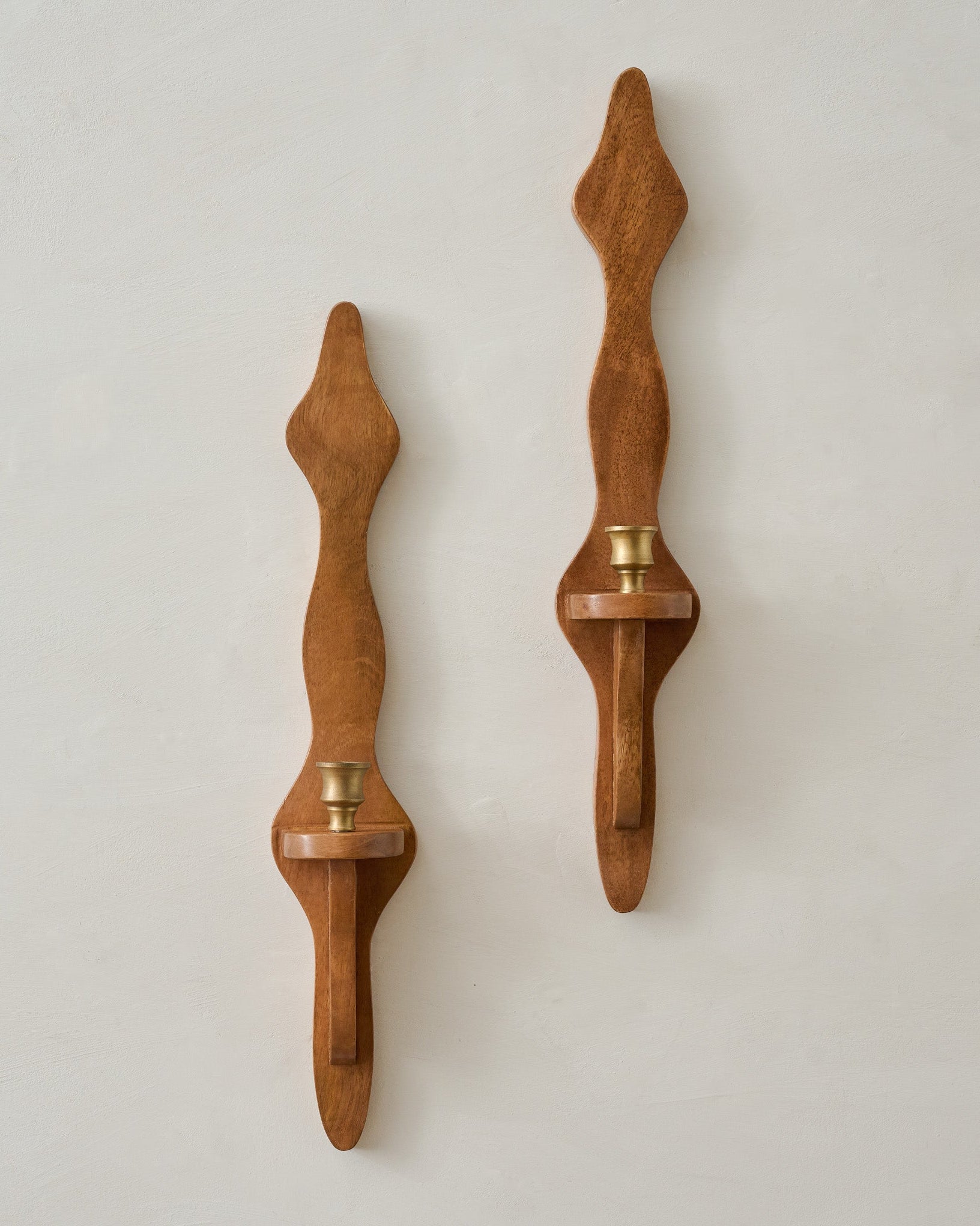 Hayes Wooden Wall Sconce. Set of Two - Image 3