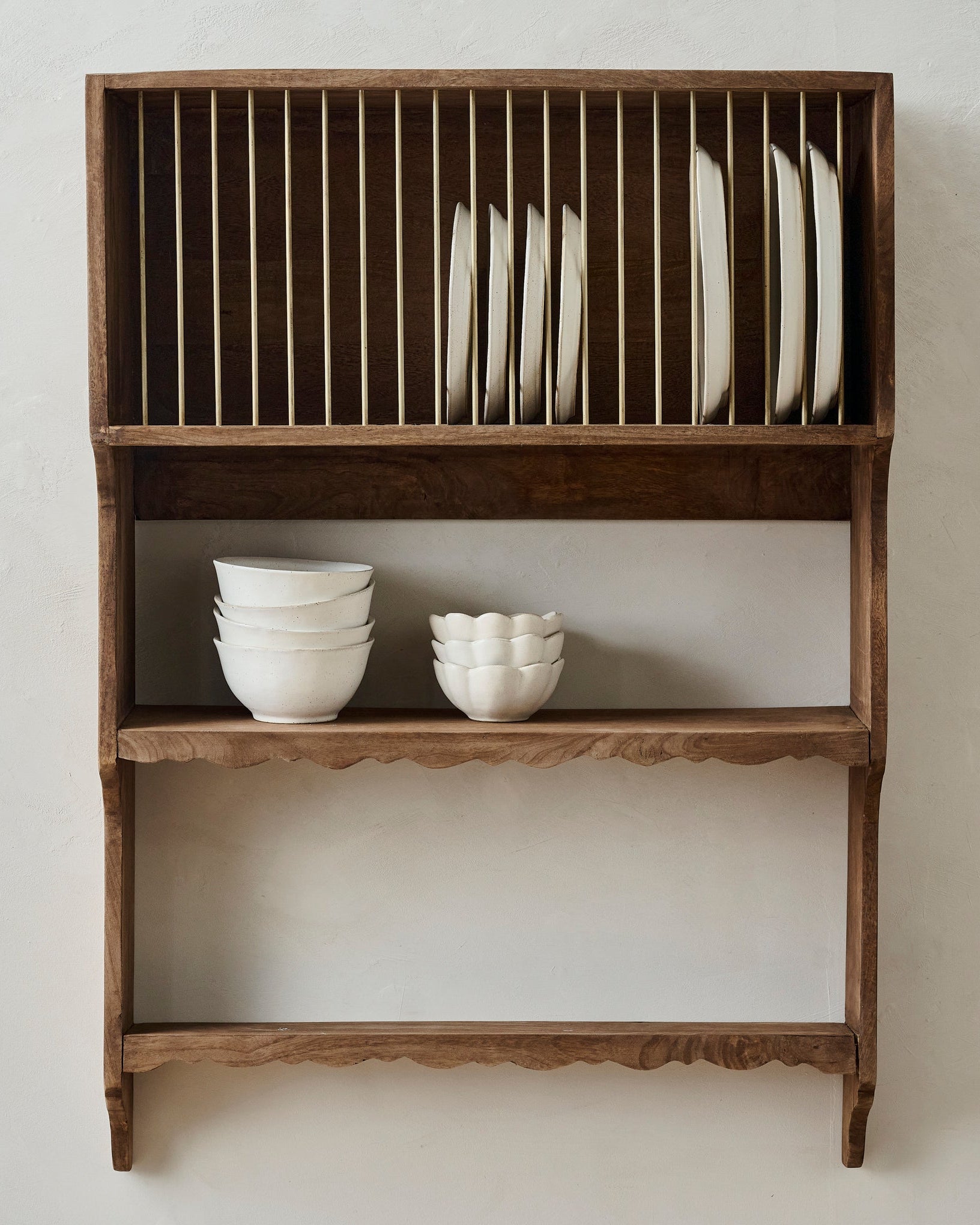 Quinn Wooden Dish Cabinet - Image 3