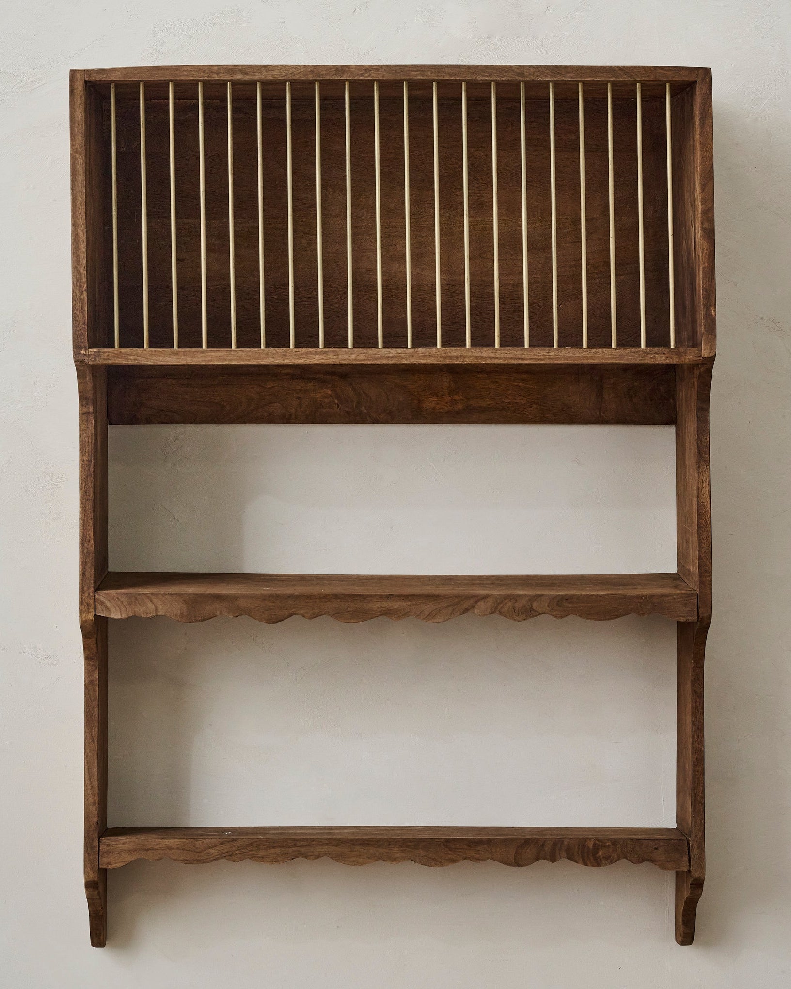 Quinn Wooden Dish Cabinet - Image 4