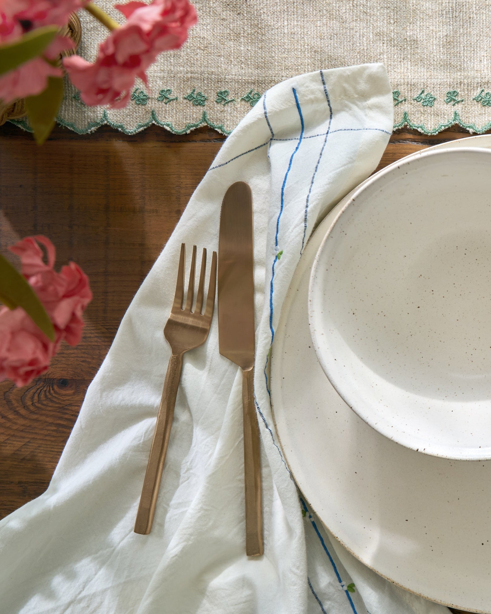 Copper Flatware Set of Five - Image 4