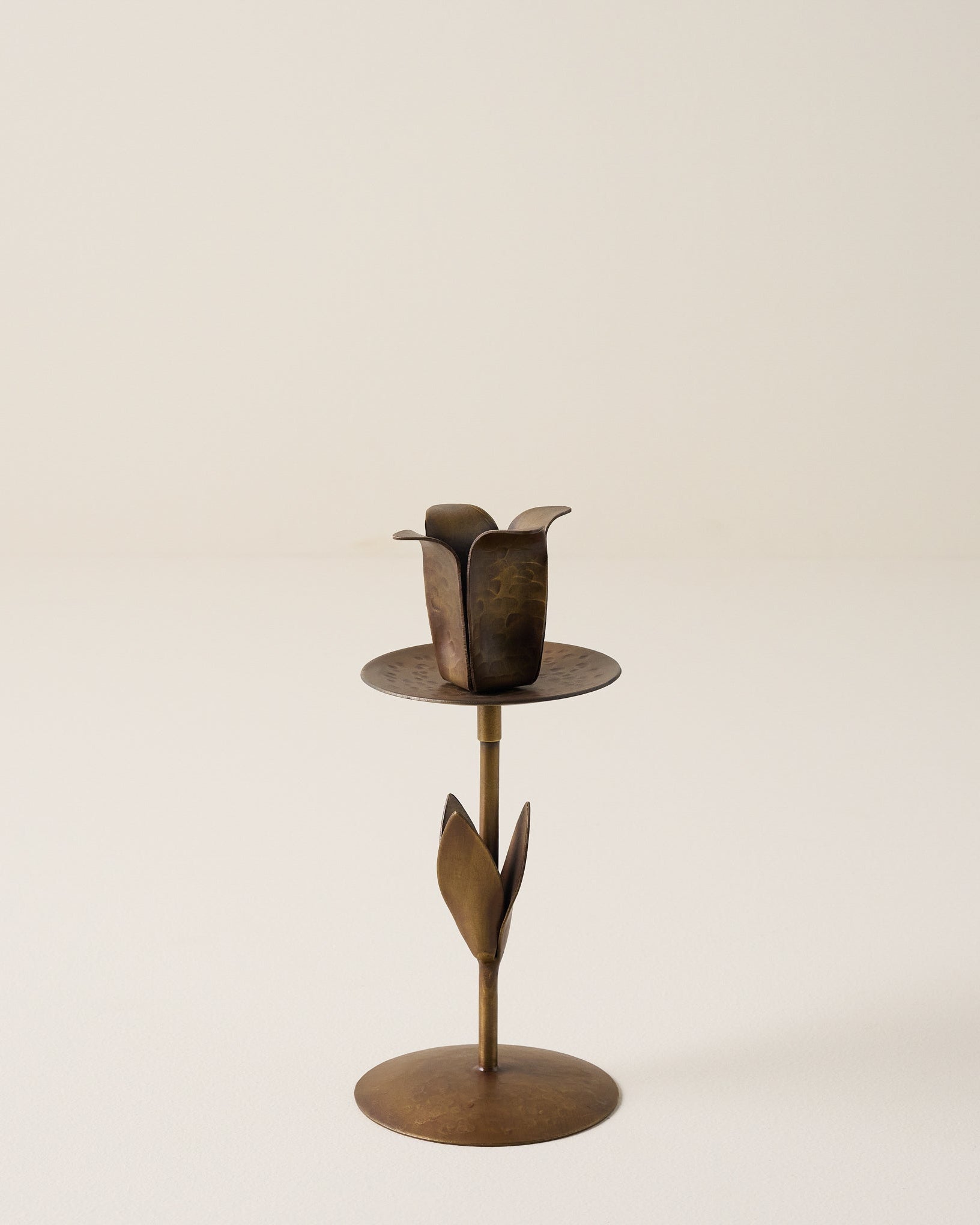 Forged Tulip Taper Holder - Image 4