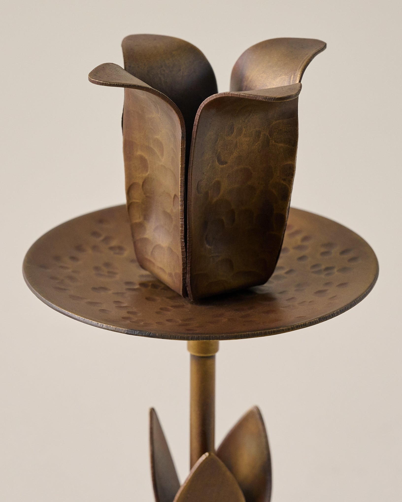 Forged Tulip Taper Holder - Image 6