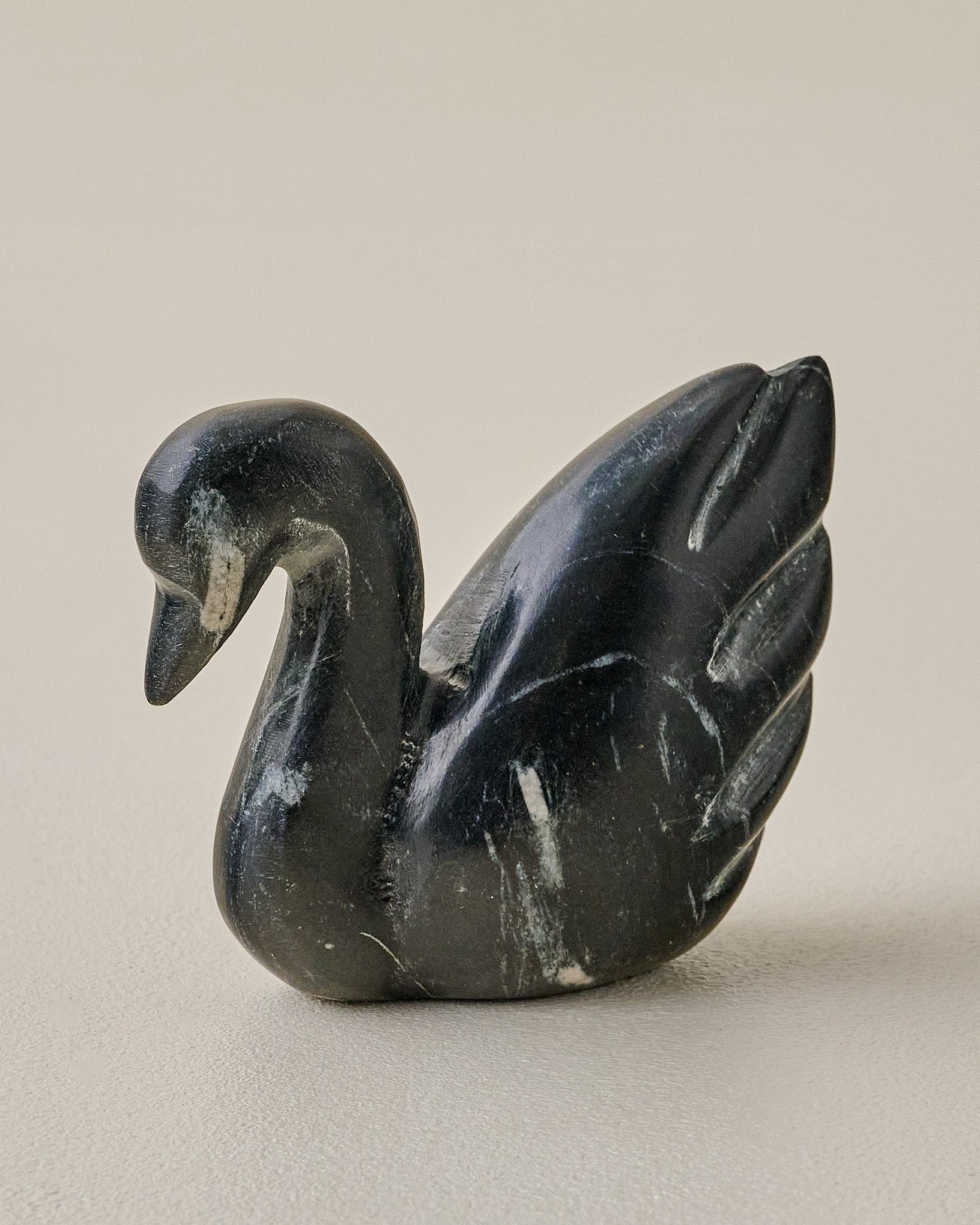 Decorative Marble Swan - Image 2