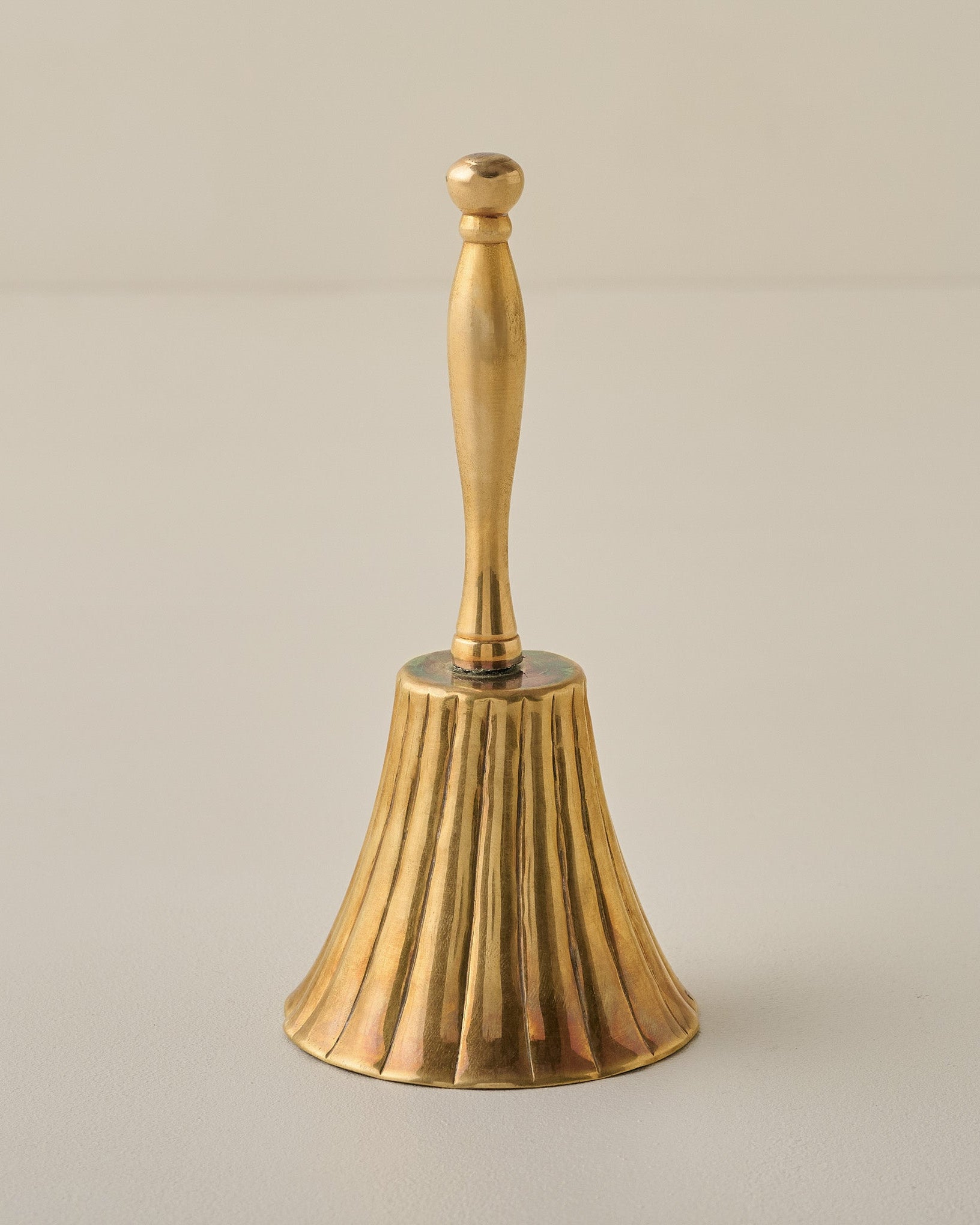Marie Fluted Brass Bell - Image 2