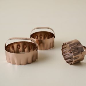 Copper Biscuit Cutter Set