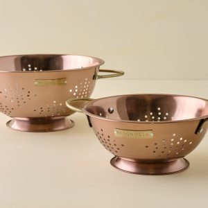 Copper + Brass Colander