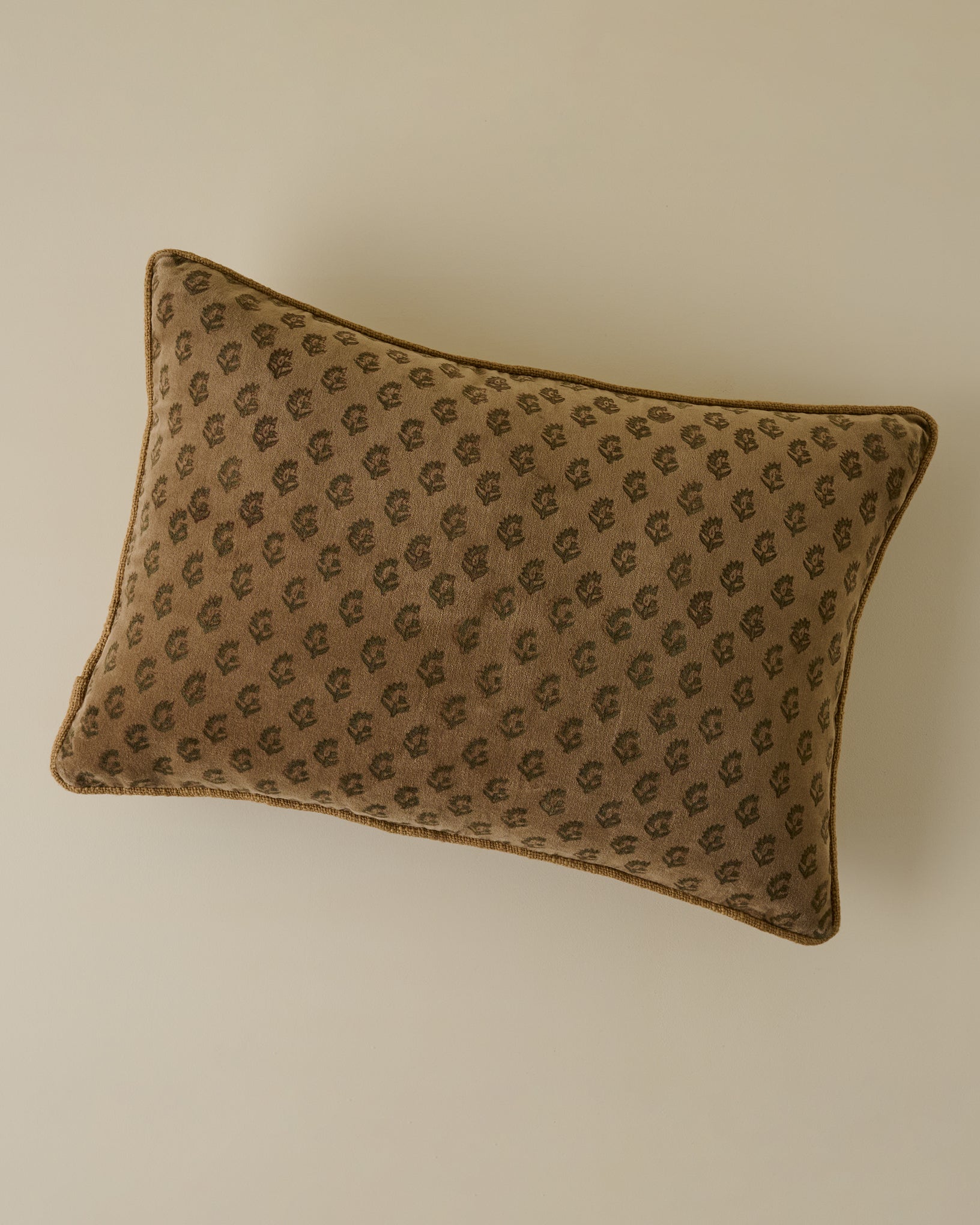 Henry Printed Velvet Pillow