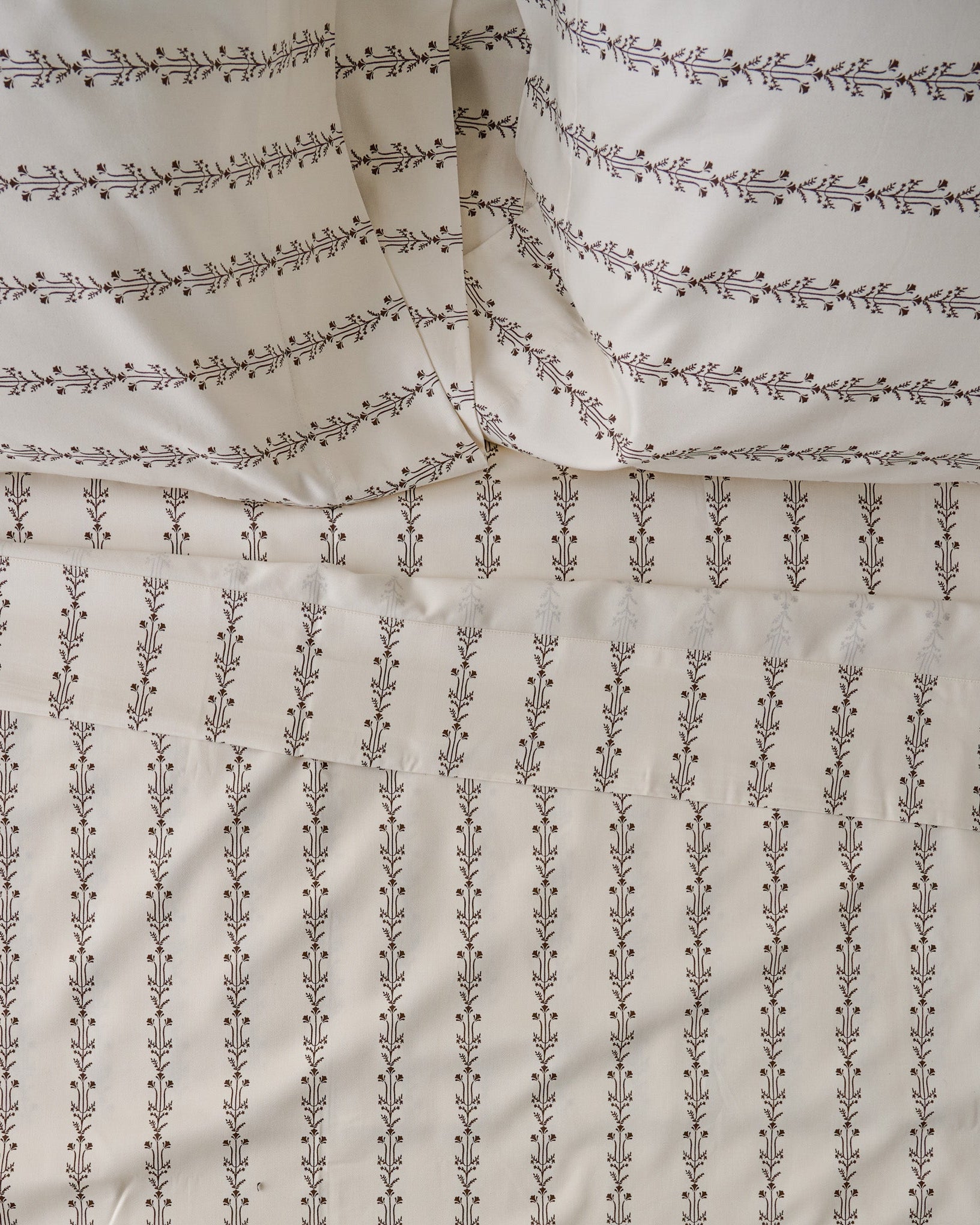 Sylvie Vine Printed Sheet Set - Image 4