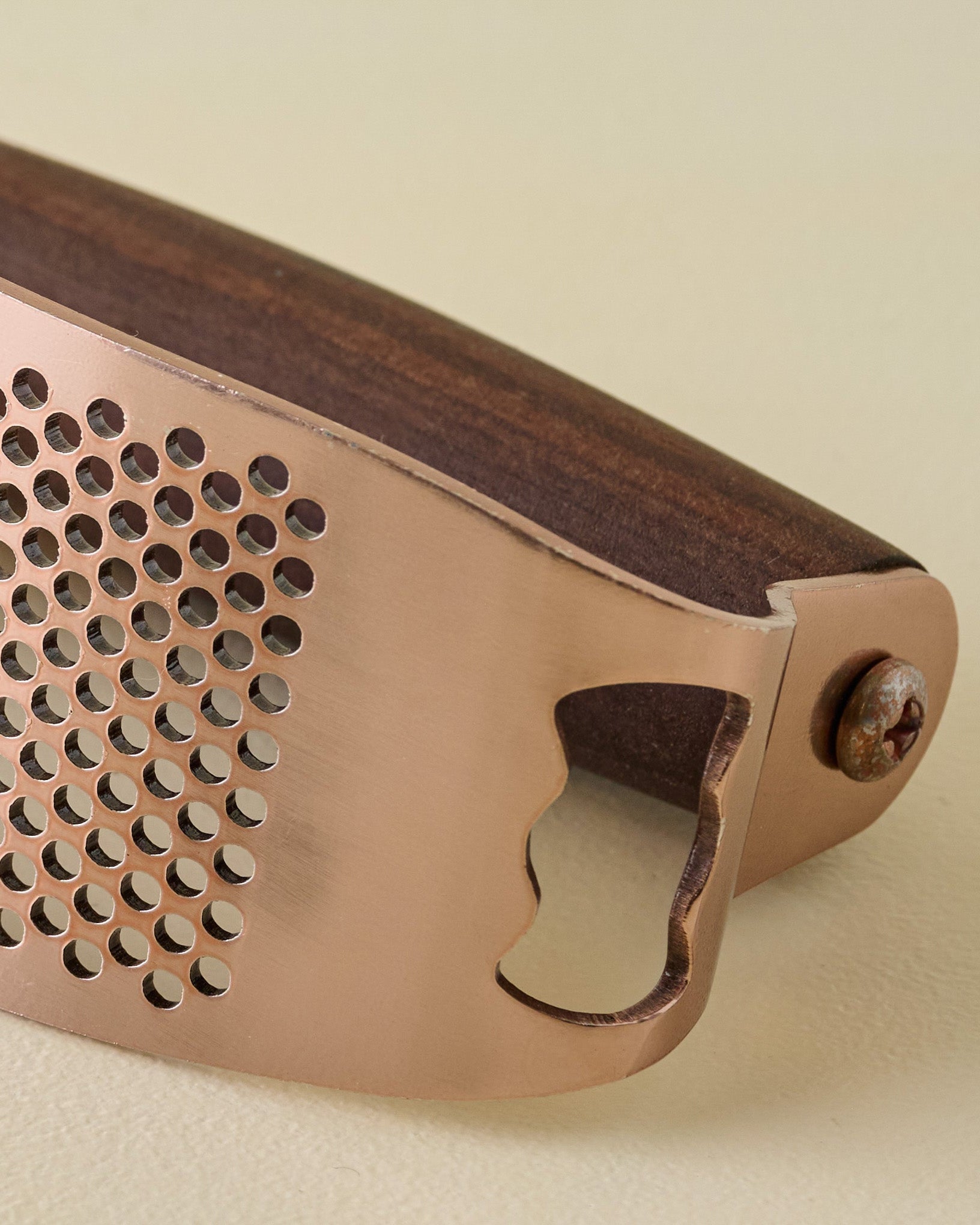 Copper + Walnut Garlic Rocker - Image 2