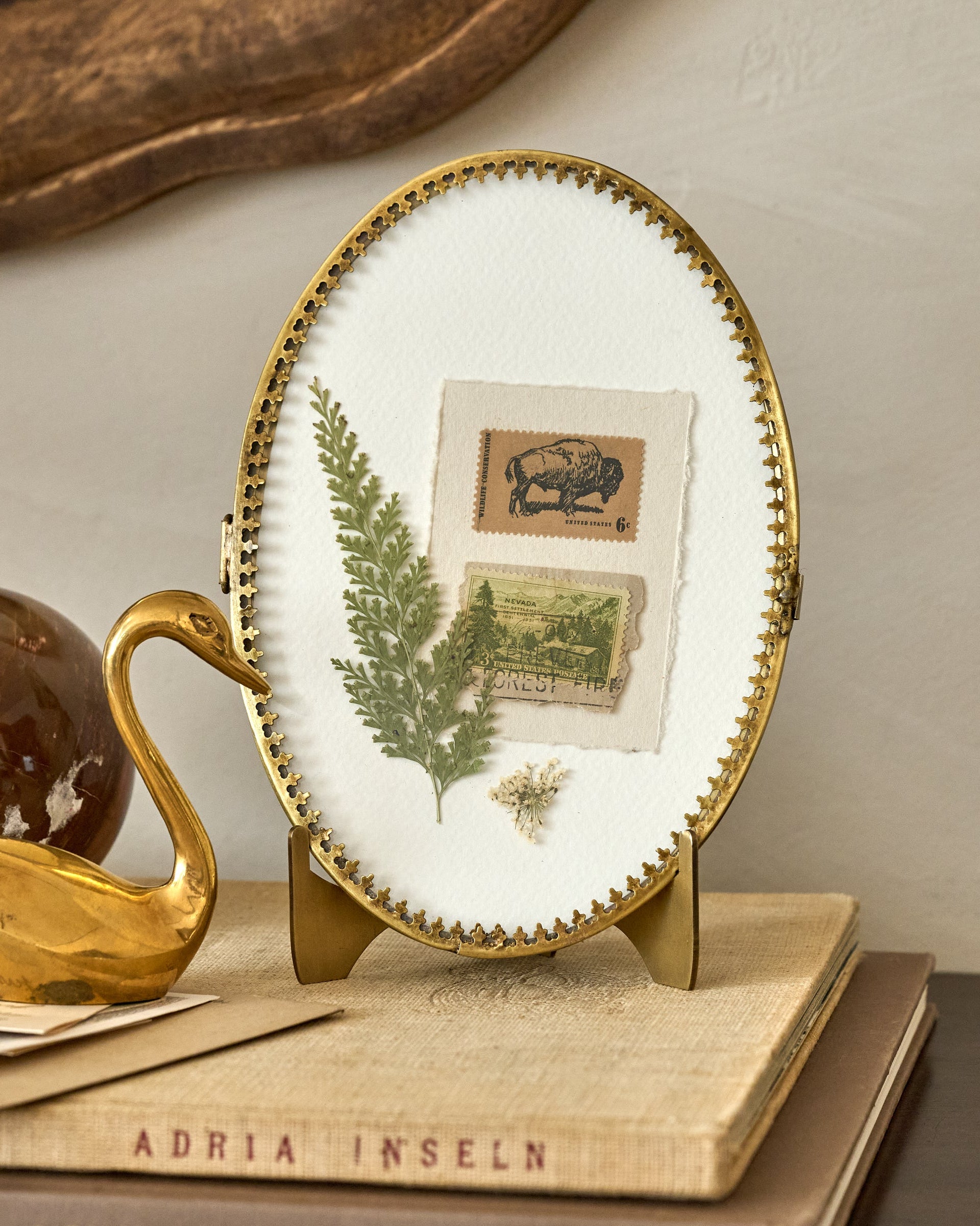 Josephine Photo Frame with Brass Easel - Image 2