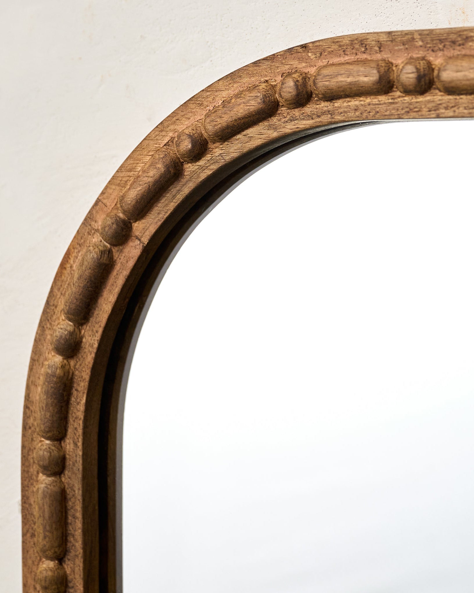 Nicolette Arched Wood Mirror - Image 3