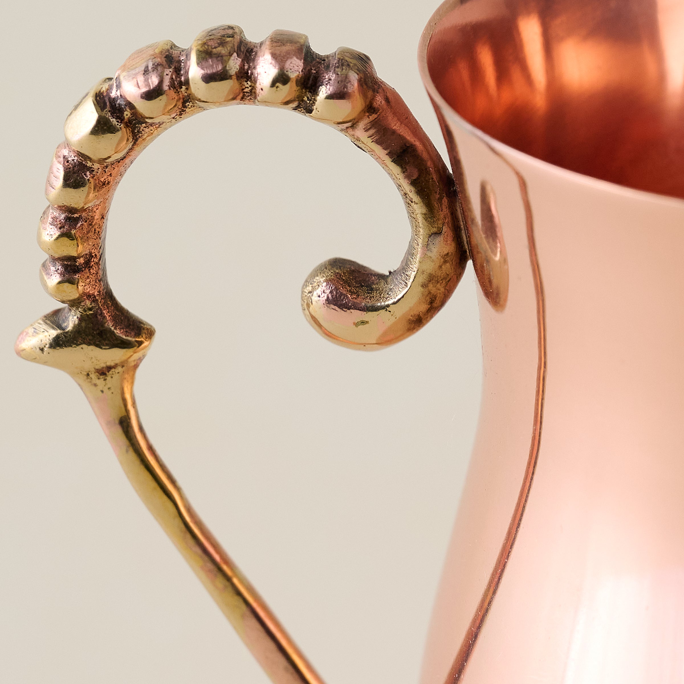 Antique Copper Creamer - Image 3