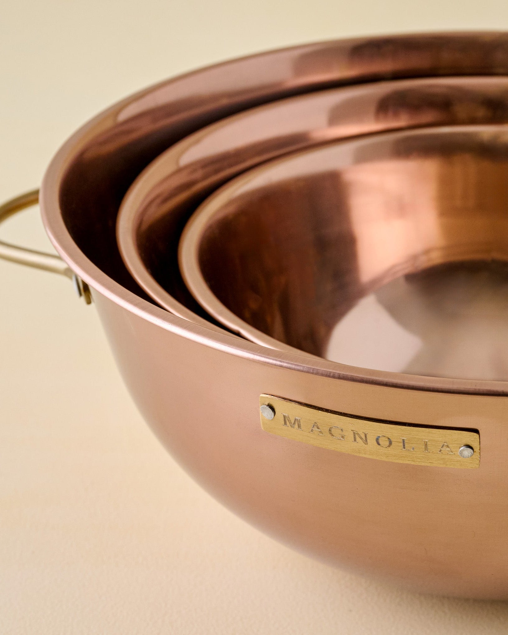Magnolia Copper Mixing Bowl Set - Image 4