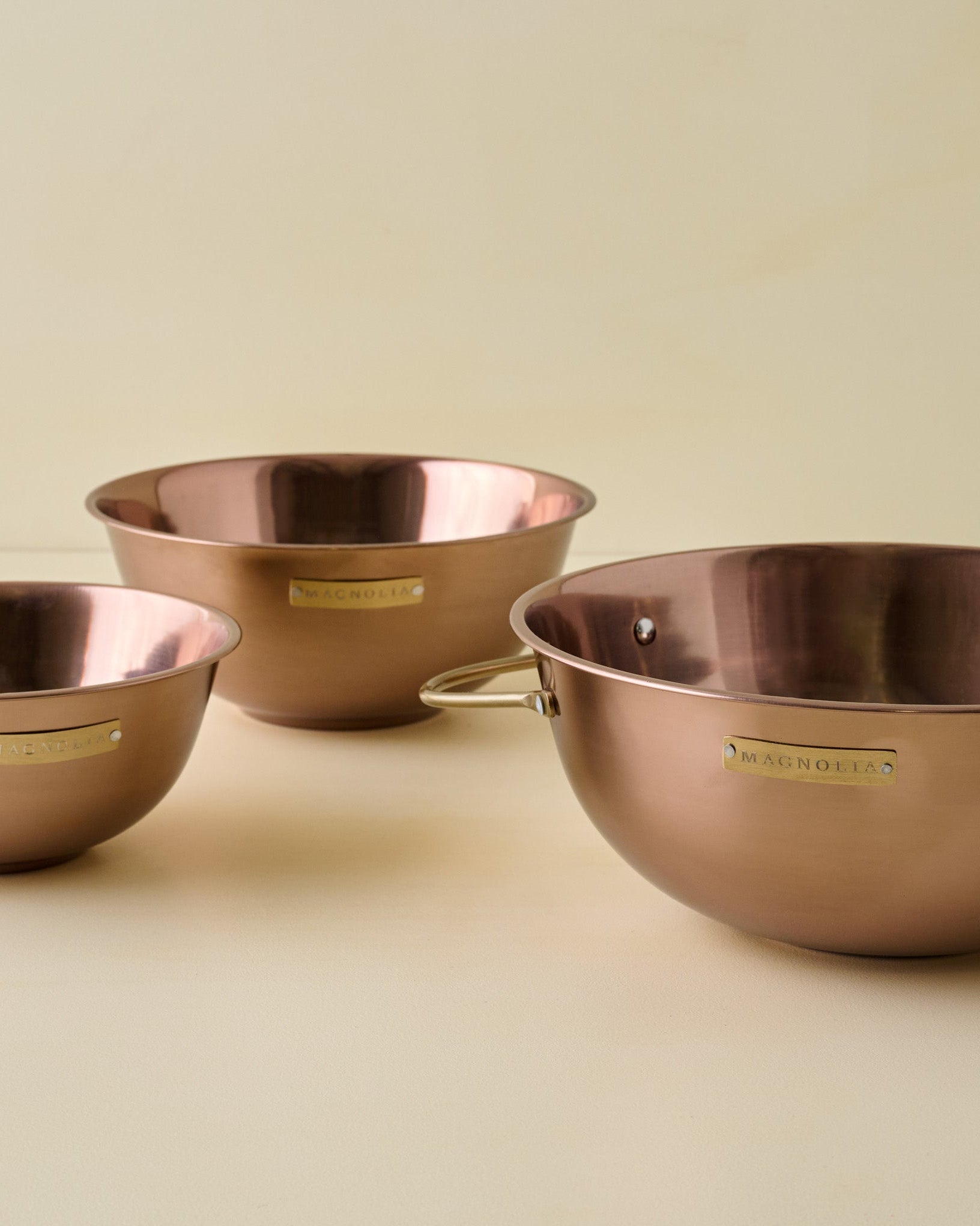 Magnolia Copper Mixing Bowl Set - Image 2