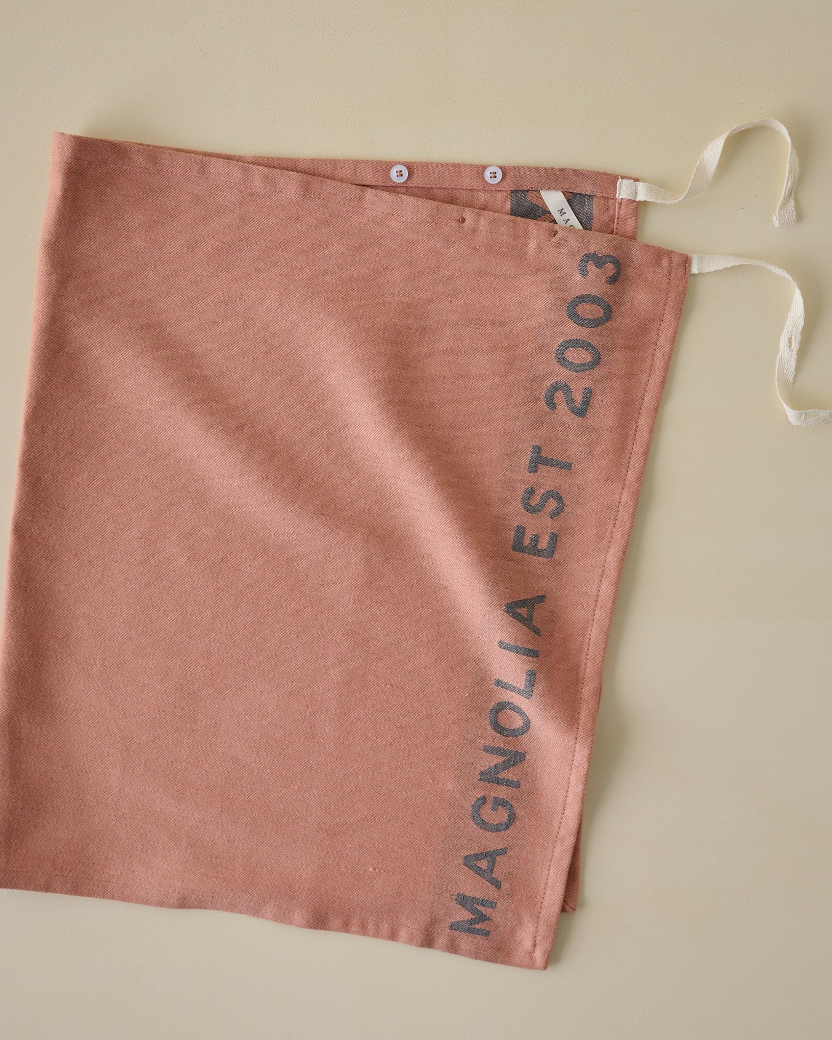 Magnolia Est. Convertible Tea Towel Apron - Pink - Image 2