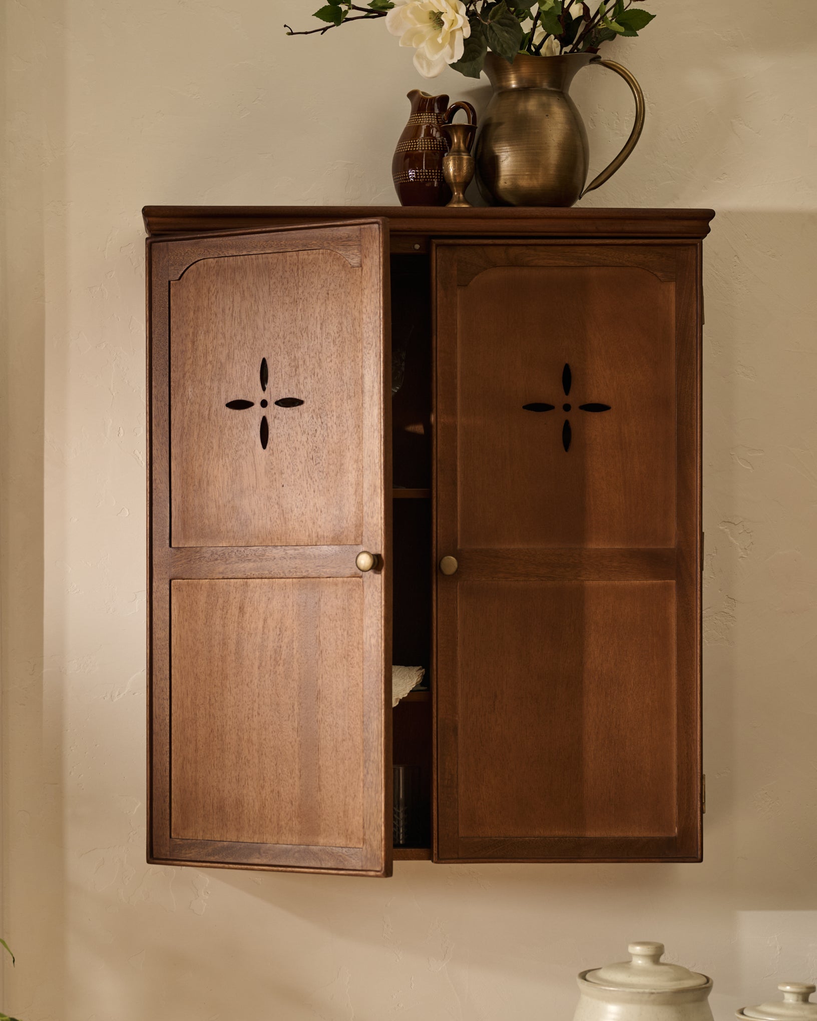 Swiss Chalet Wall Cabinet - Image 2