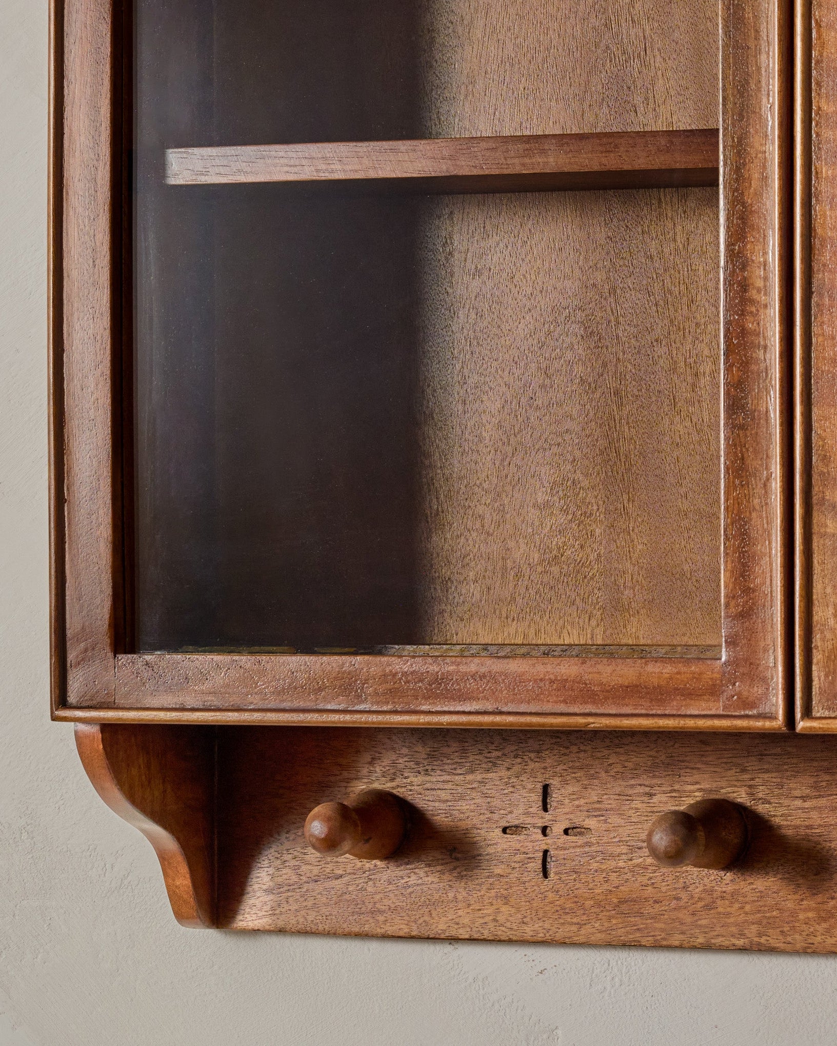 Amelia Oversized Display Cabinet with Glass Doors - Image 3