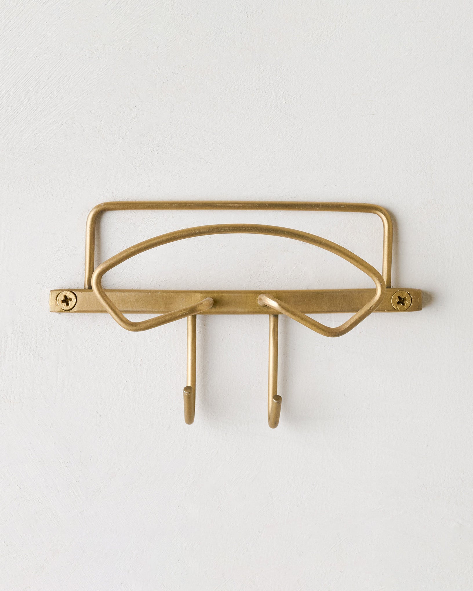 Antique Brass Wyatt Hooks - Image 3