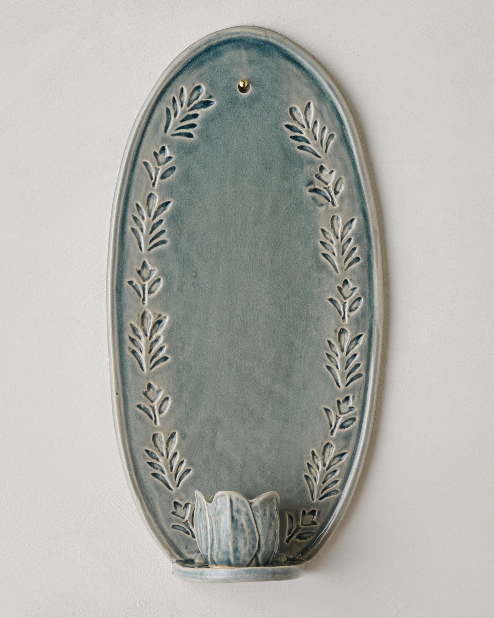 Annie Floral Ceramic Wall Sconce - Image 2