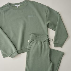 Magnolia Olivine Straight Leg Loungewear Set