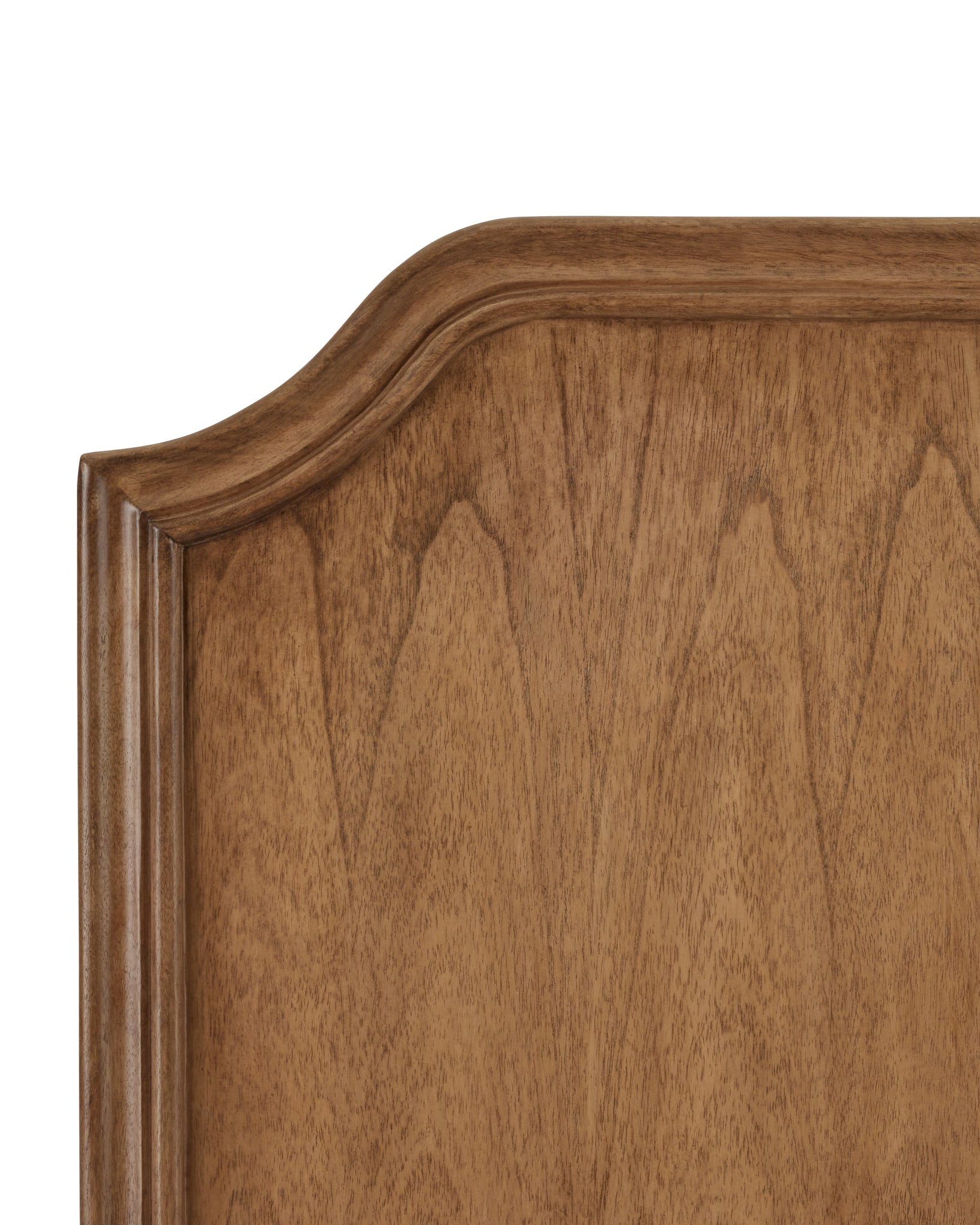 Corinne Queen and King Mahogany Wood Bedroom Headboard - Image 3