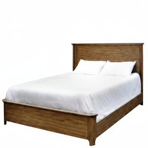 Bristow White Oak and Sungkai Wood Bed Frame