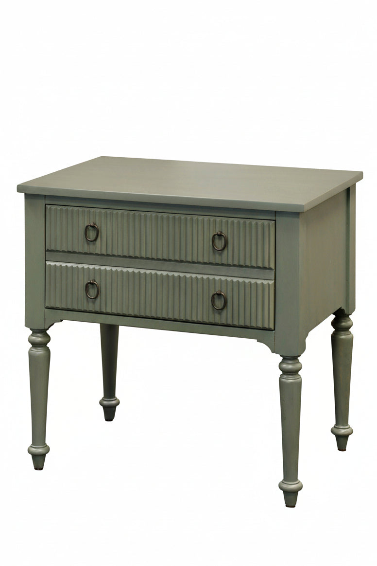 Corinne Reeded Nightstand - Image 2
