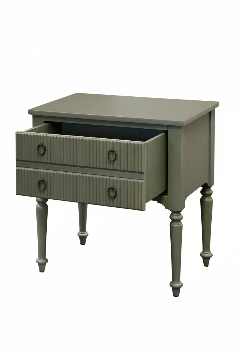 Corinne Reeded Nightstand - Image 4