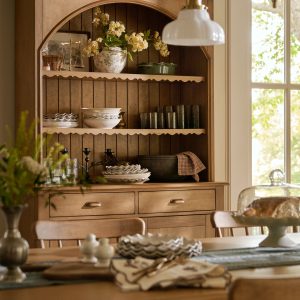 Freya Display Cabinet with Hutch