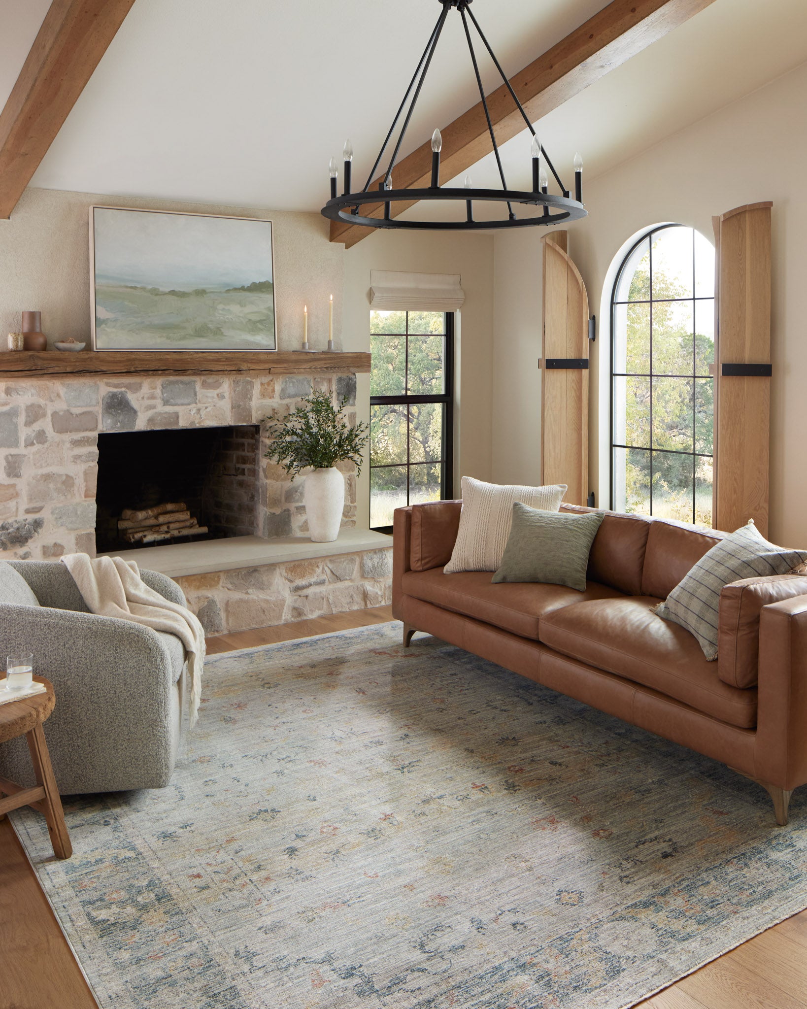 Millie Slate Multi Rug - Image 9