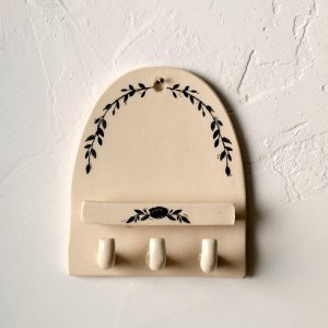 Ceramic Wall Jewelry Holder