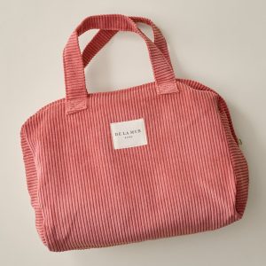 Top Handle Coral Toiletry Bag