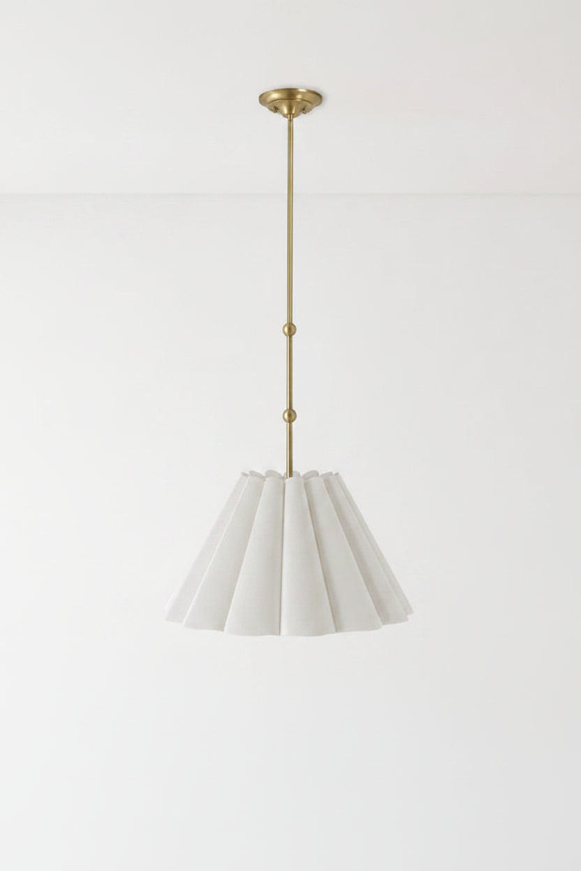 Odette Linen Scallop Pendant (12-20) - Image 3