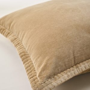 Townes Wheat Velvet Pillow