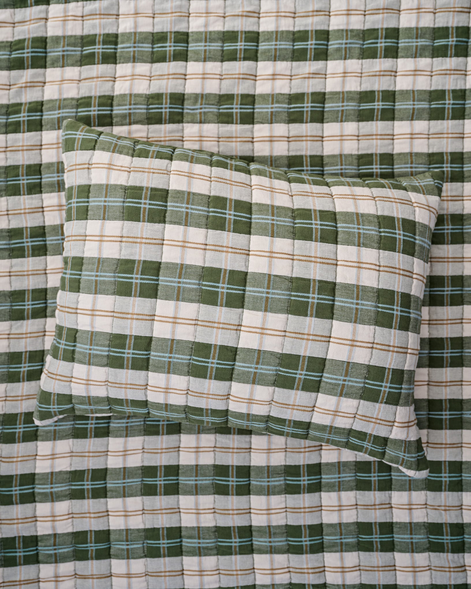 Everett Plaid Sham - Image 3